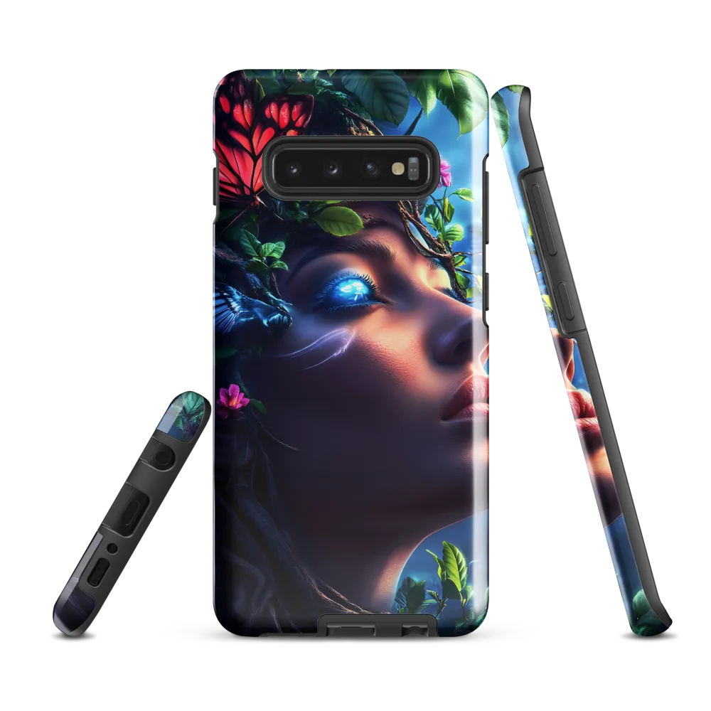 Nature's Enchantment: A Surreal Portrait | Phone Case |  S10 Plus | Tough Case | Glossy