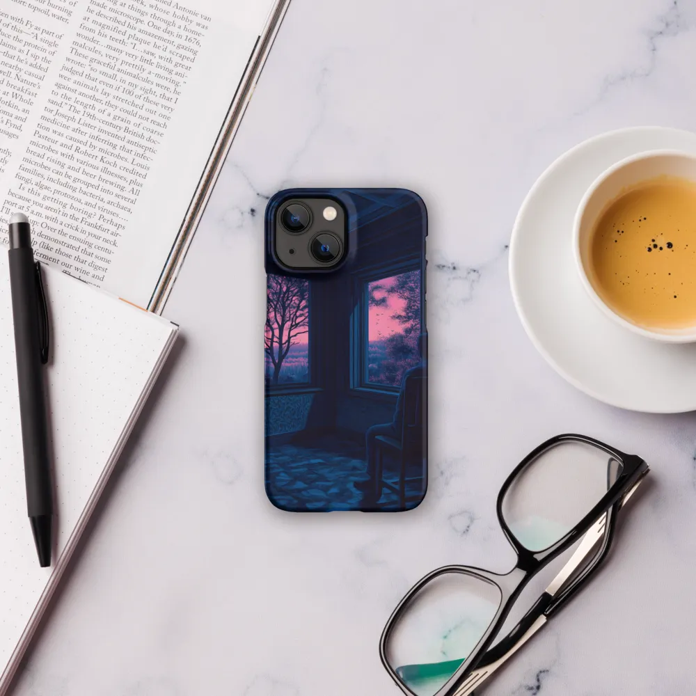 Reflections of Solitude | Phone Case |  13 Mini | Snap Case | Matte