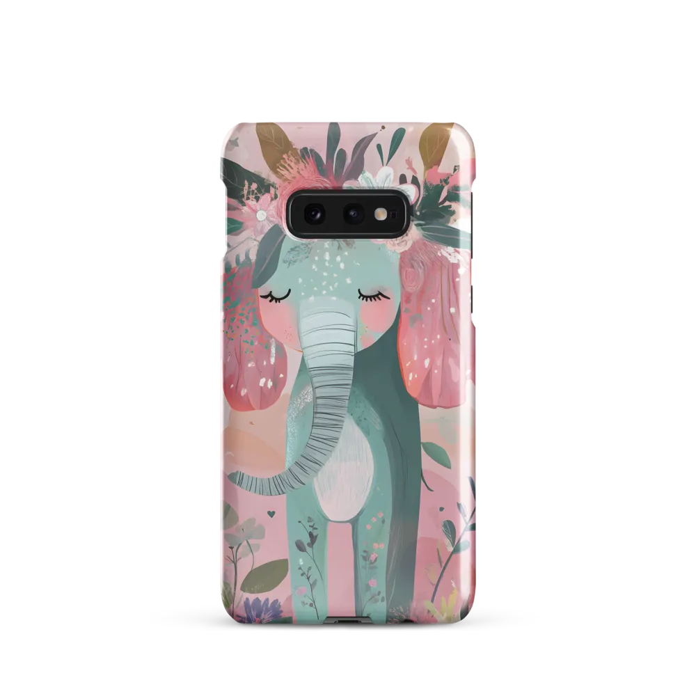 Whimsical Elephant in Bloom
