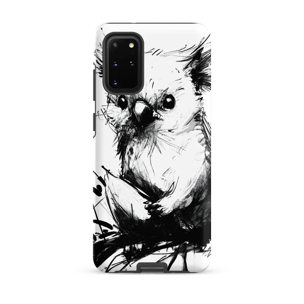 Whimsical Koala in Ink