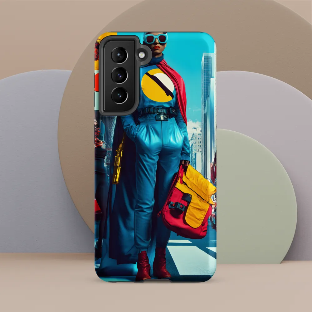 Urban Power: A Superhero's Stance