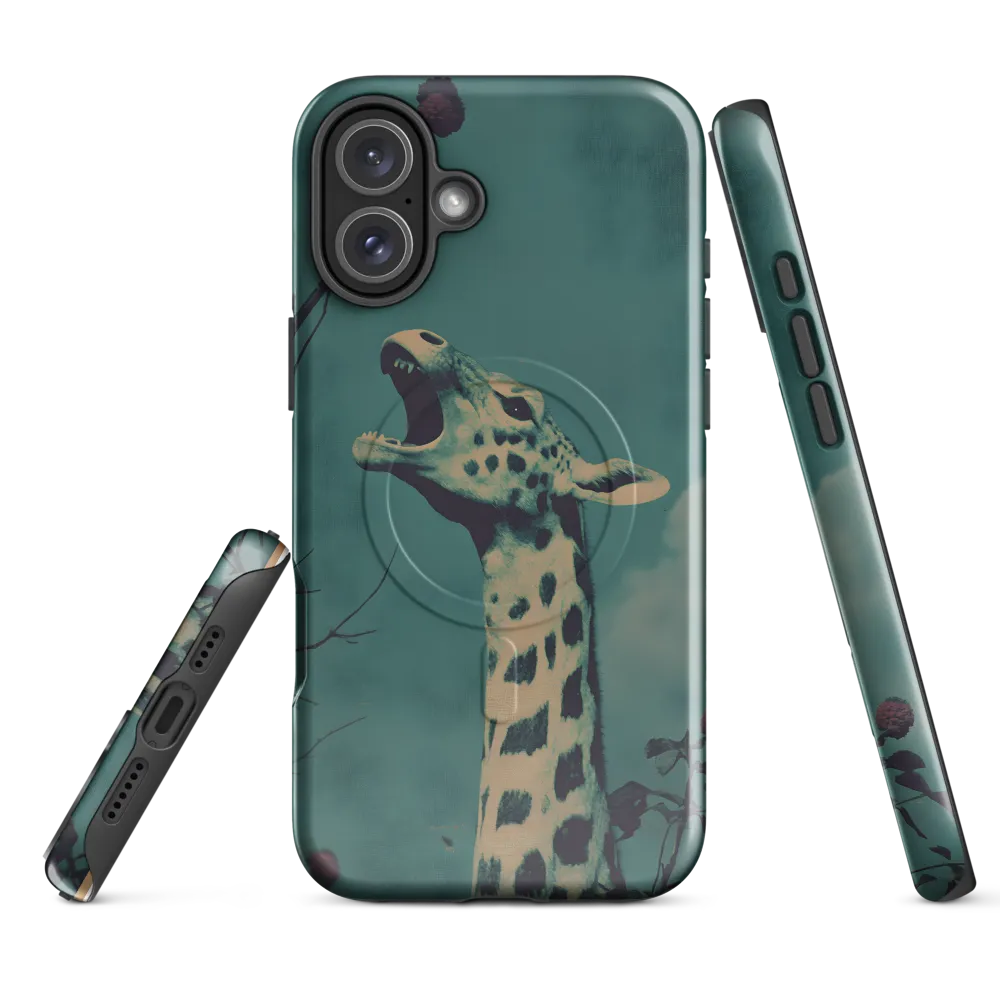Whispers of the Tall: A Surreal Giraffe Encounter