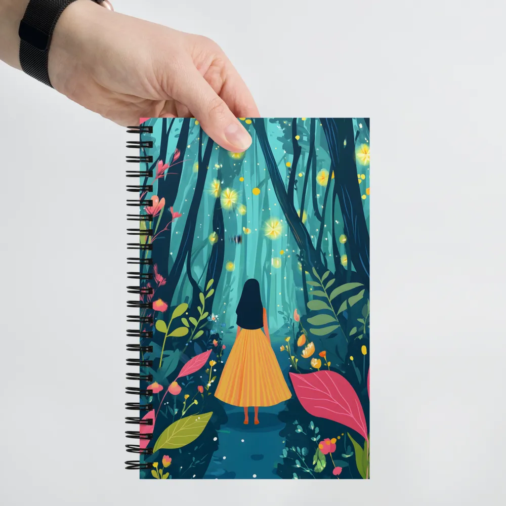 Enchanted Forest Path | Spiral Notebook