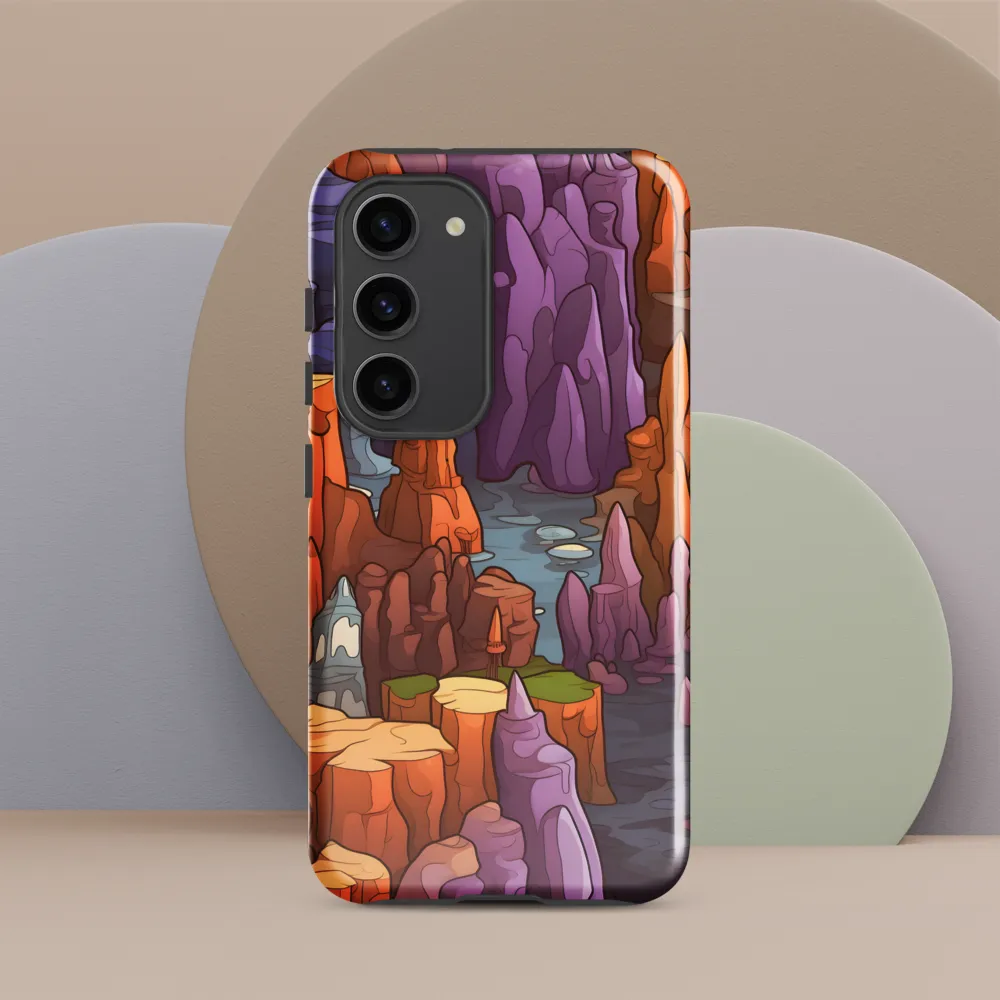 Vibrant Rockscape: A Digital Odyssey