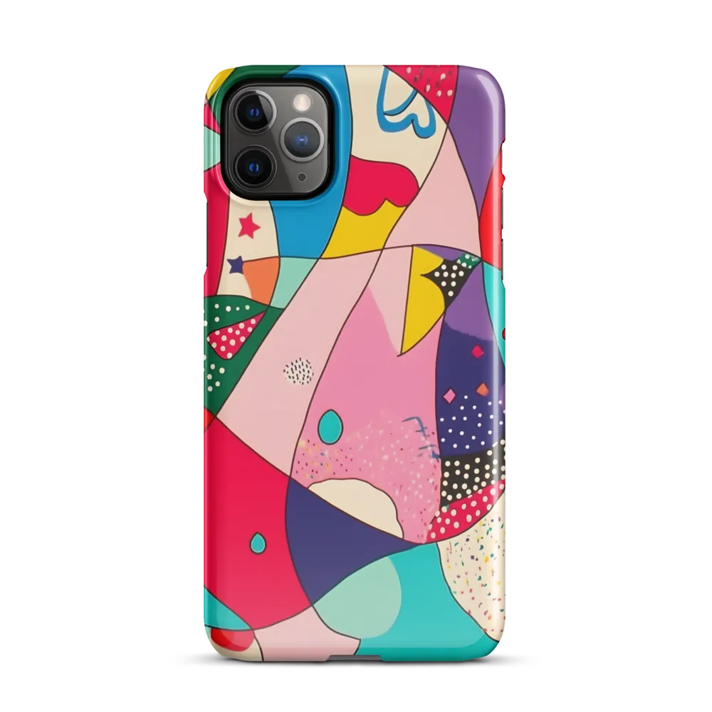 Playful Geometry in Color | Phone Case |  11 Pro Max | Snap Case | Glossy