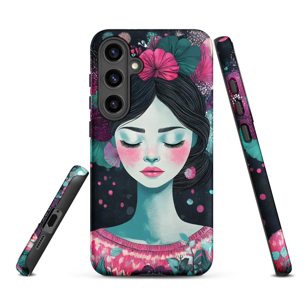 Embrace of Floral Serenity
