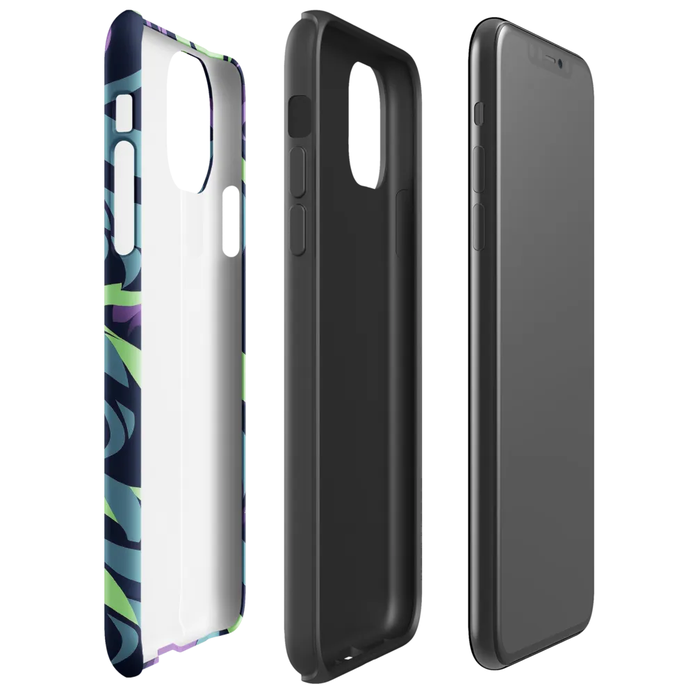 Fluid Waves of Color | Phone Case |  11 Pro Max | Tough Case | Glossy