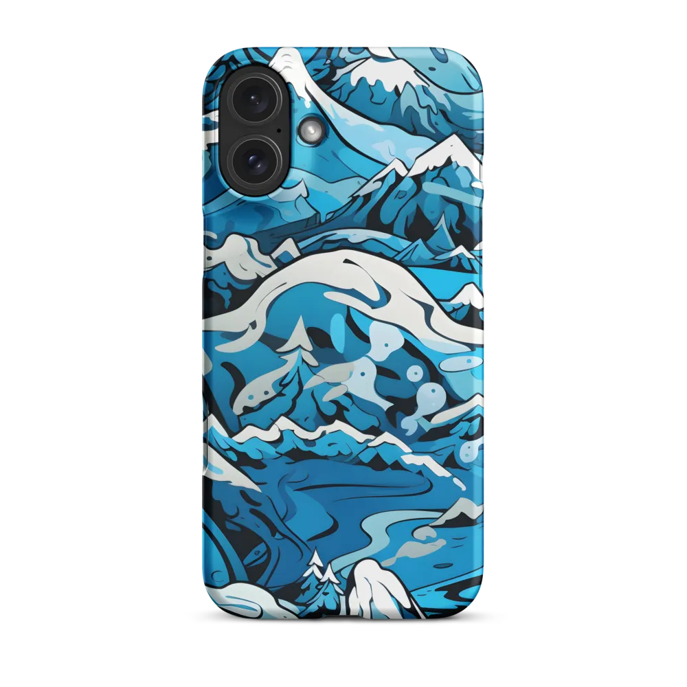 Frozen Harmony: A Blue Mountain Odyssey