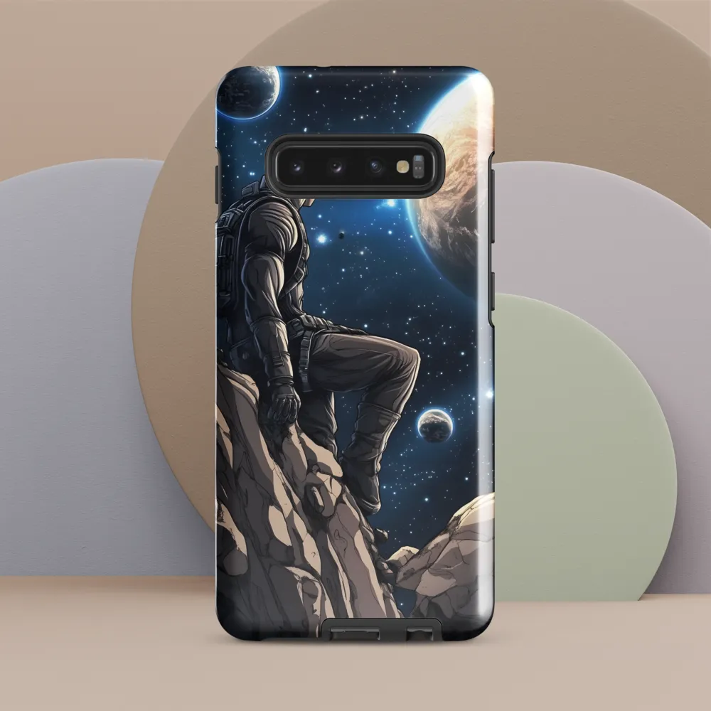 Gazing Into the Cosmos | Phone Case |  S10 Plus | Tough Case | Glossy