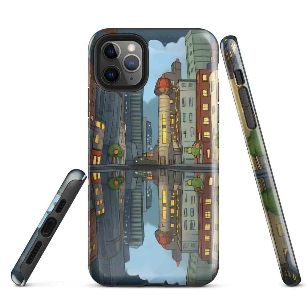 Reflections of a Serene City | Phone Case |  11 Pro Max | Tough Case | Glossy