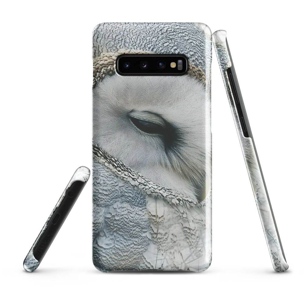 Whispers of the Night: A Portrait of Serenity | Phone Case |  S10 Plus | Snap Case | Glossy