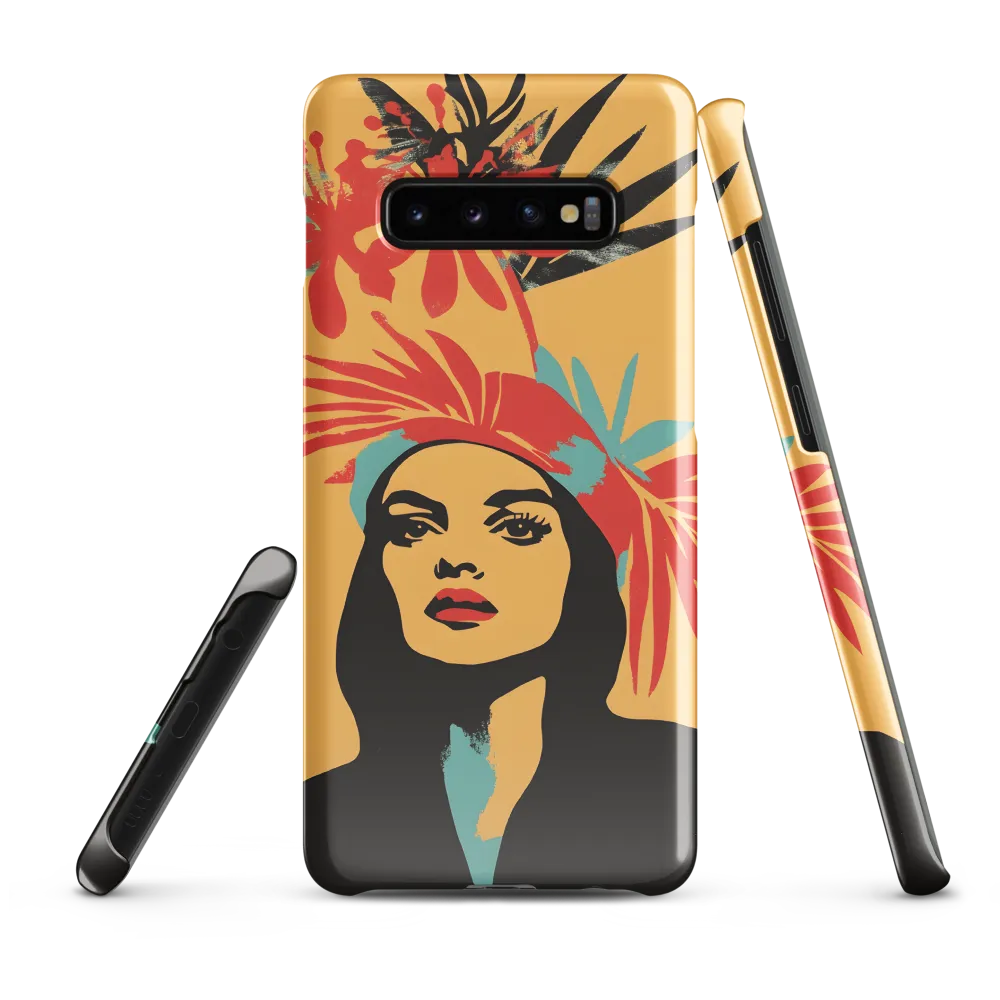 Tropical Elegance | Phone Case |  S10 Plus | Snap Case | Glossy