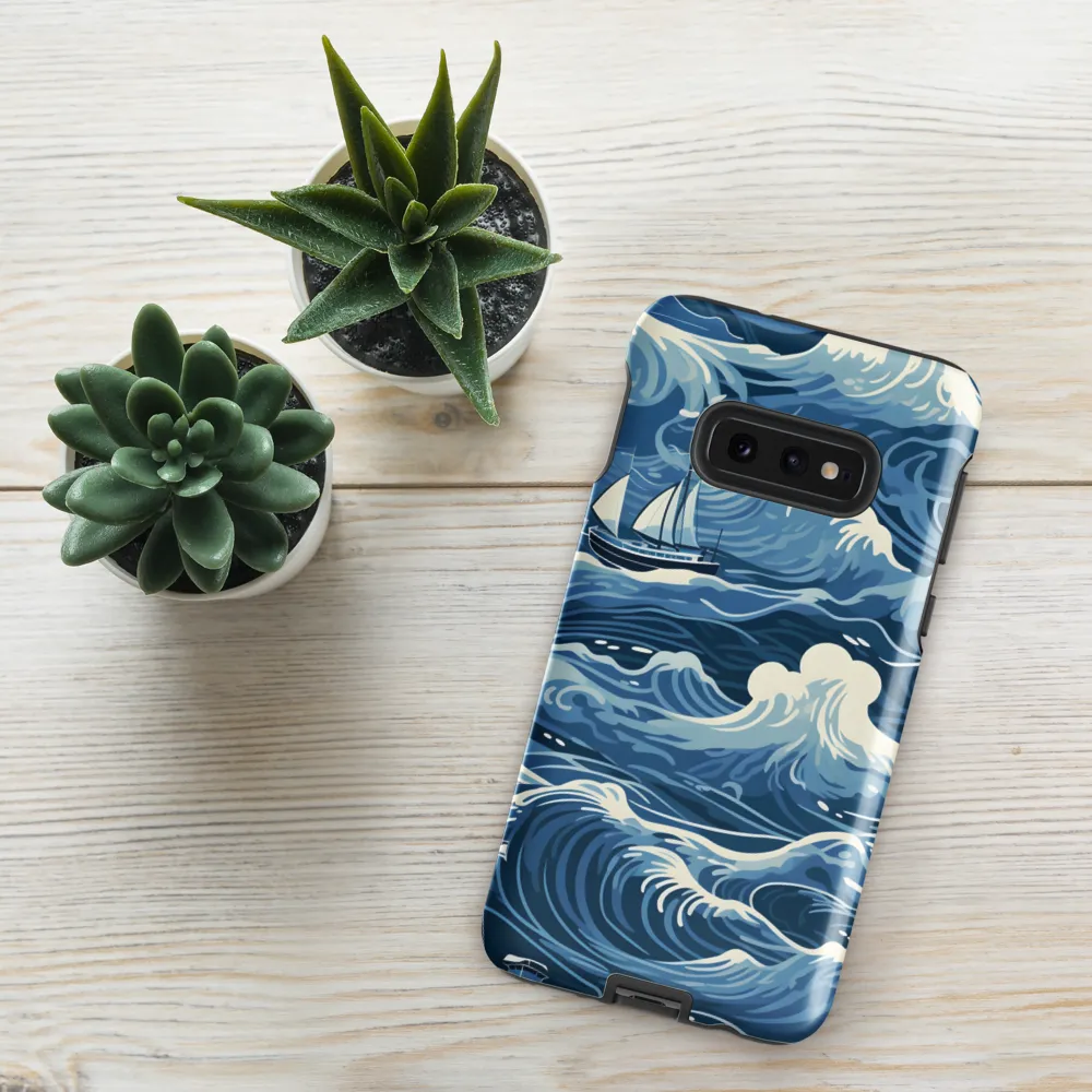 Nautical Dreams: Waves of Adventure | Phone Case |  S10e | Tough Case | Glossy