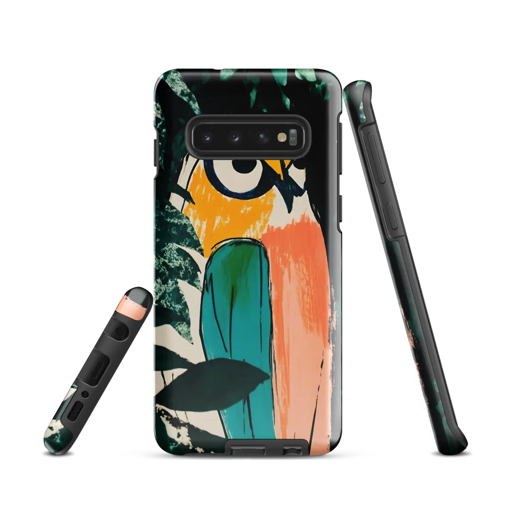 Camouflaged Majesty: The Abstract Owl
