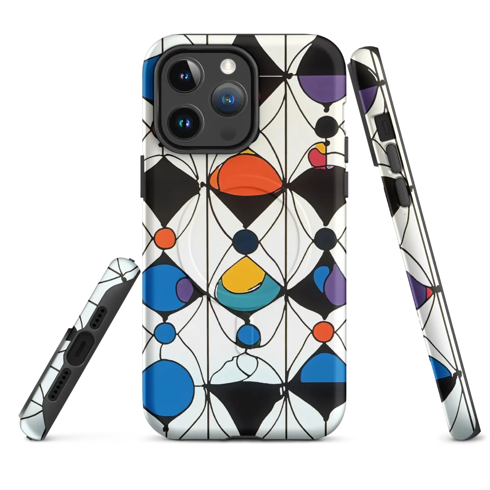 Rhythms of Color and Shape | Phone Case |  14 Pro Max | MagSafe® Tough Case | Matte