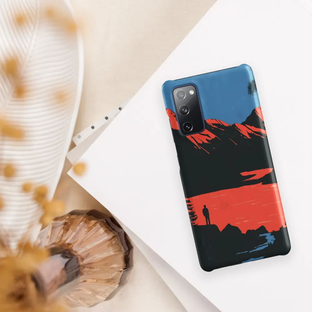 Serenity in Contrast | Phone Case |  S20 FE | Snap Case | Matte
