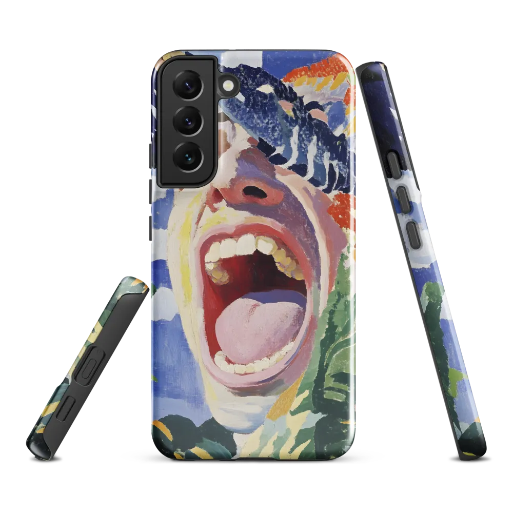 The Echo of Anguish | Phone Case |  S22 Plus | Tough Case | Glossy