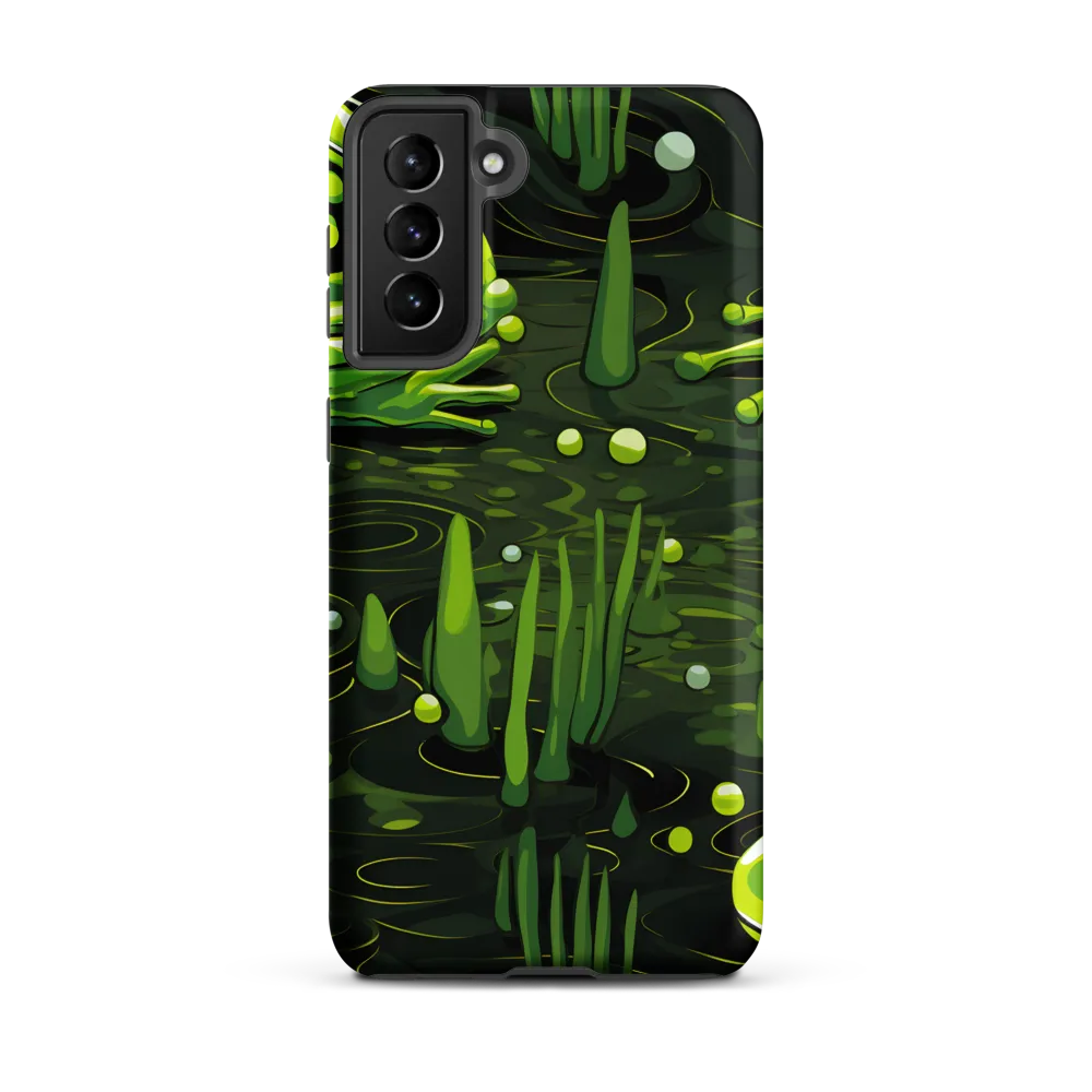 Green Harmony: Life Beneath the Surface