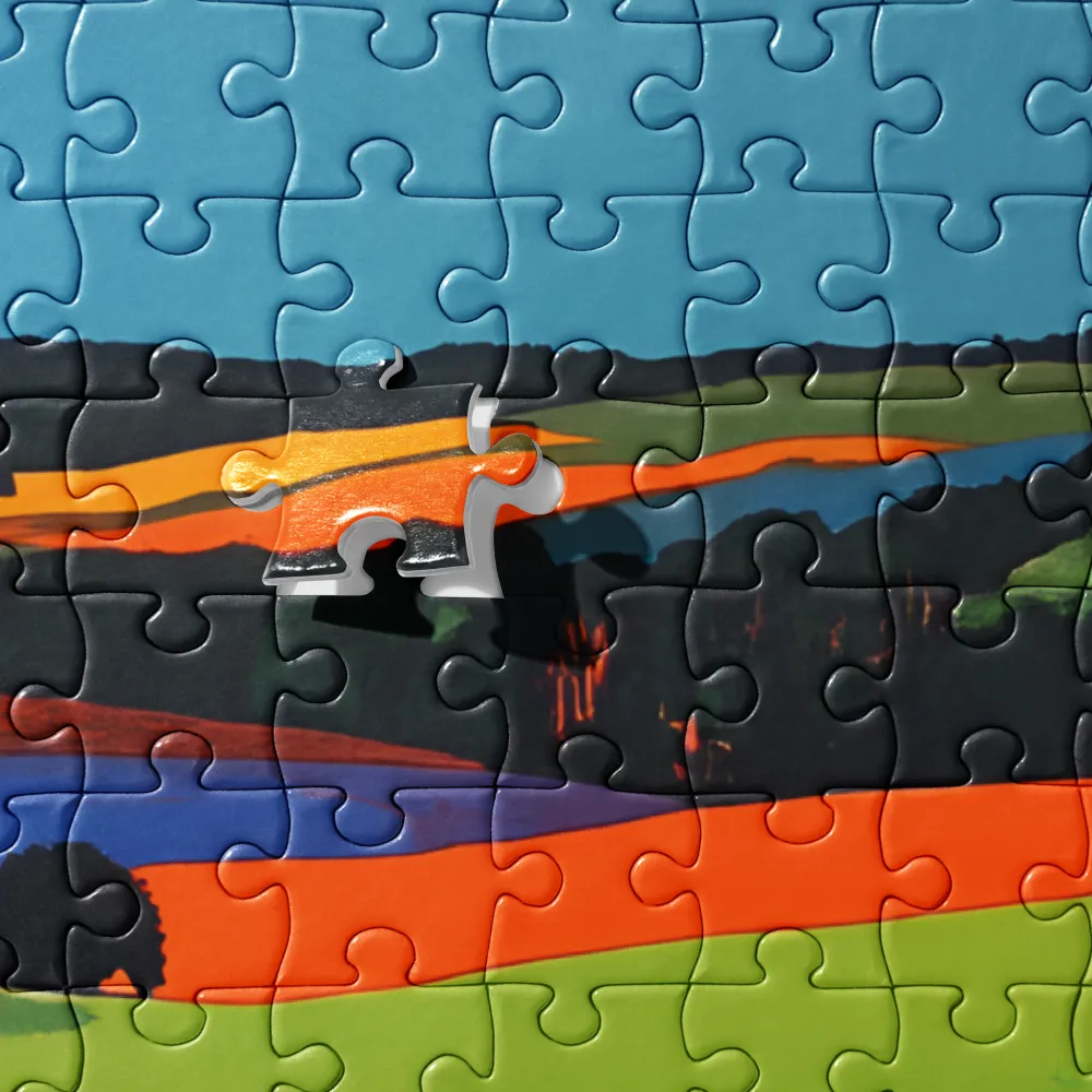 Vibrant Countryside | Jigsaw Puzzle | 252 pieces