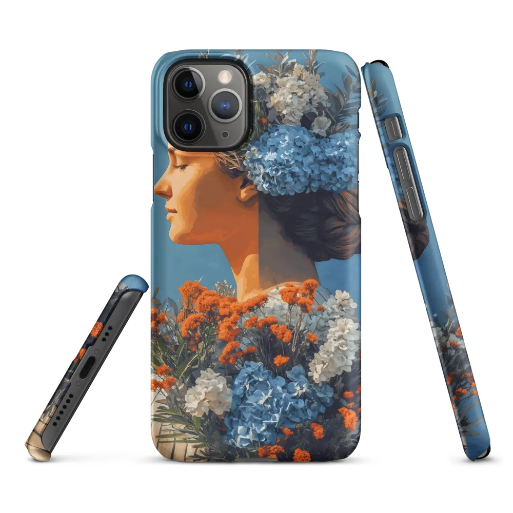 Floral Reverie: A Portrait of Serenity