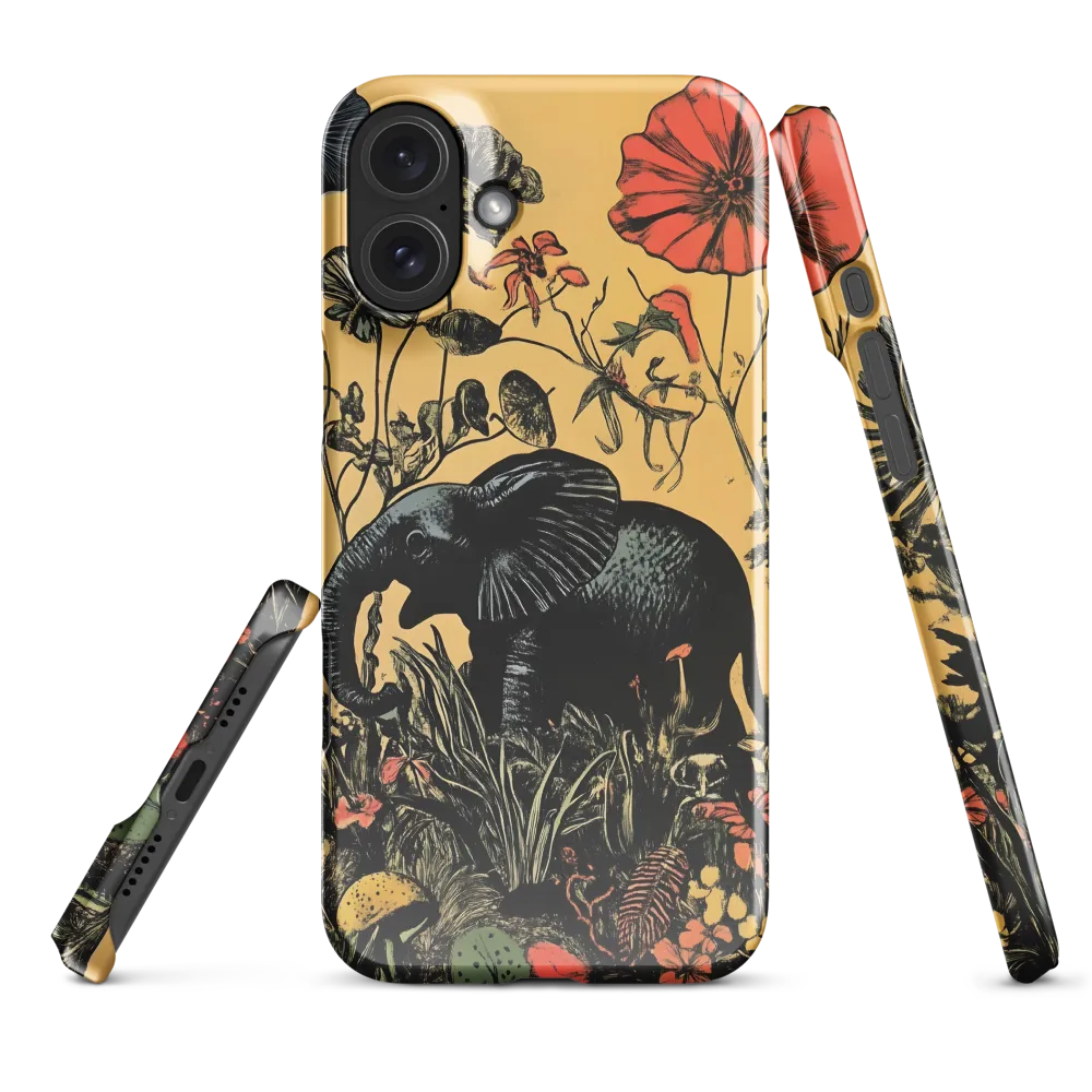 Floral Majesty: The Elephant's Sanctuary