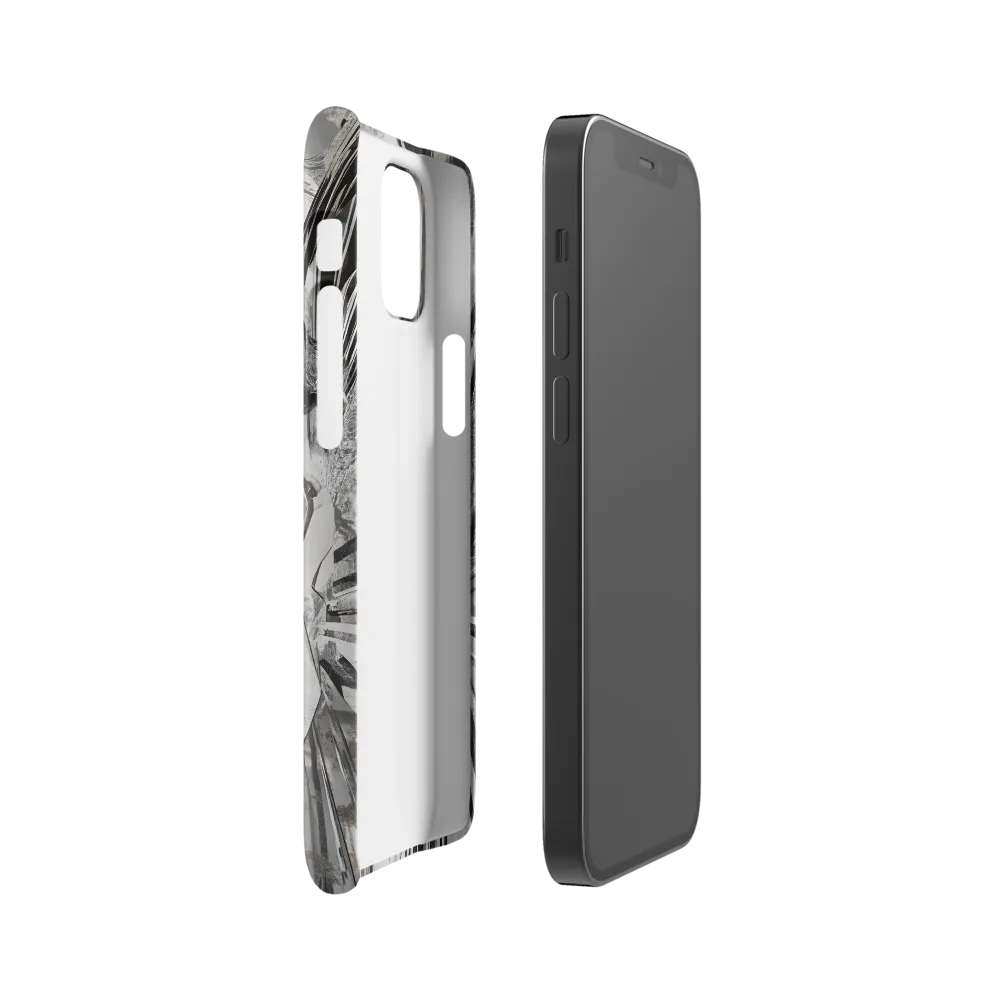 Reflections in Monochrome | Phone Case |  12 Mini | Snap Case | Glossy