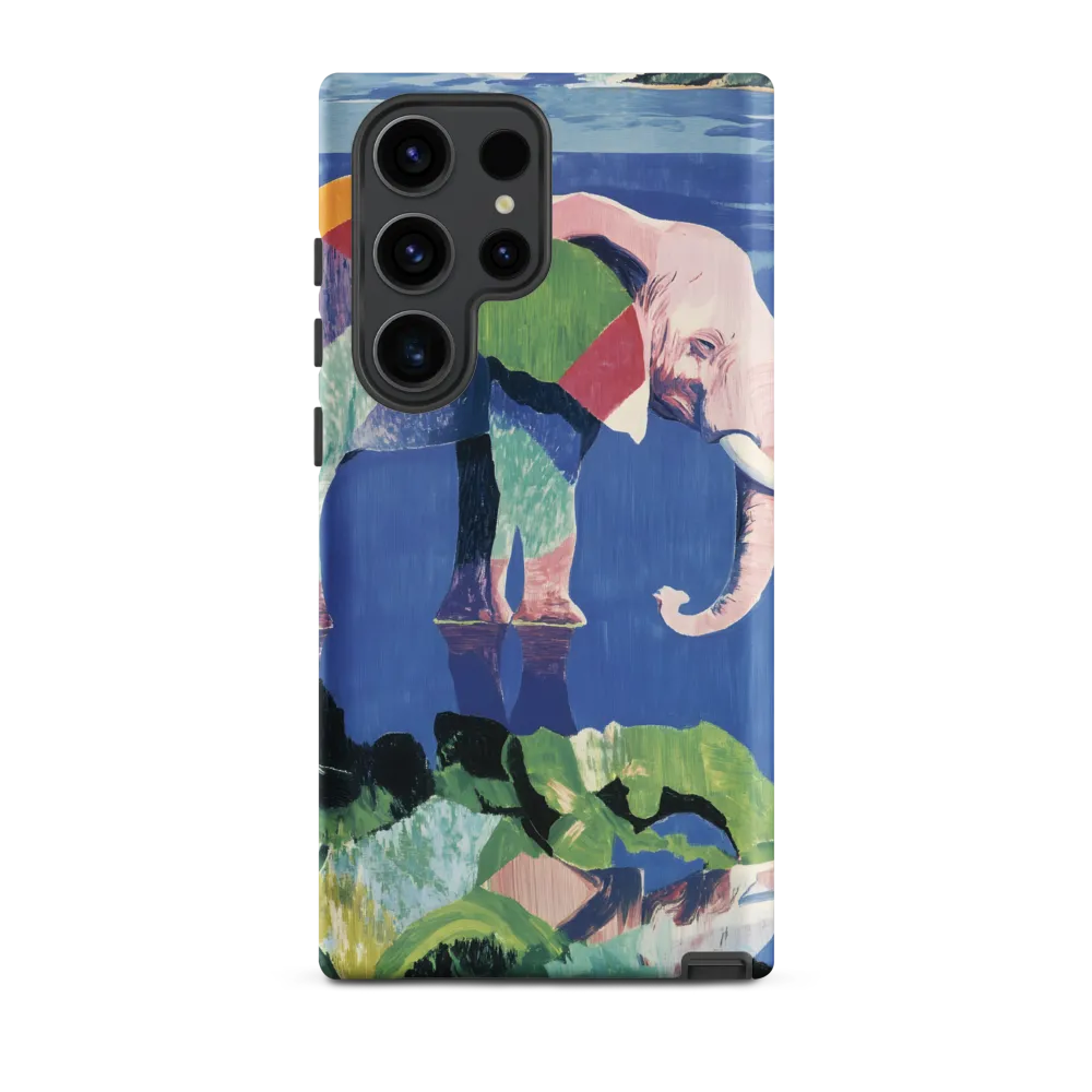 Serenity in Color: The Elephants of Reflection