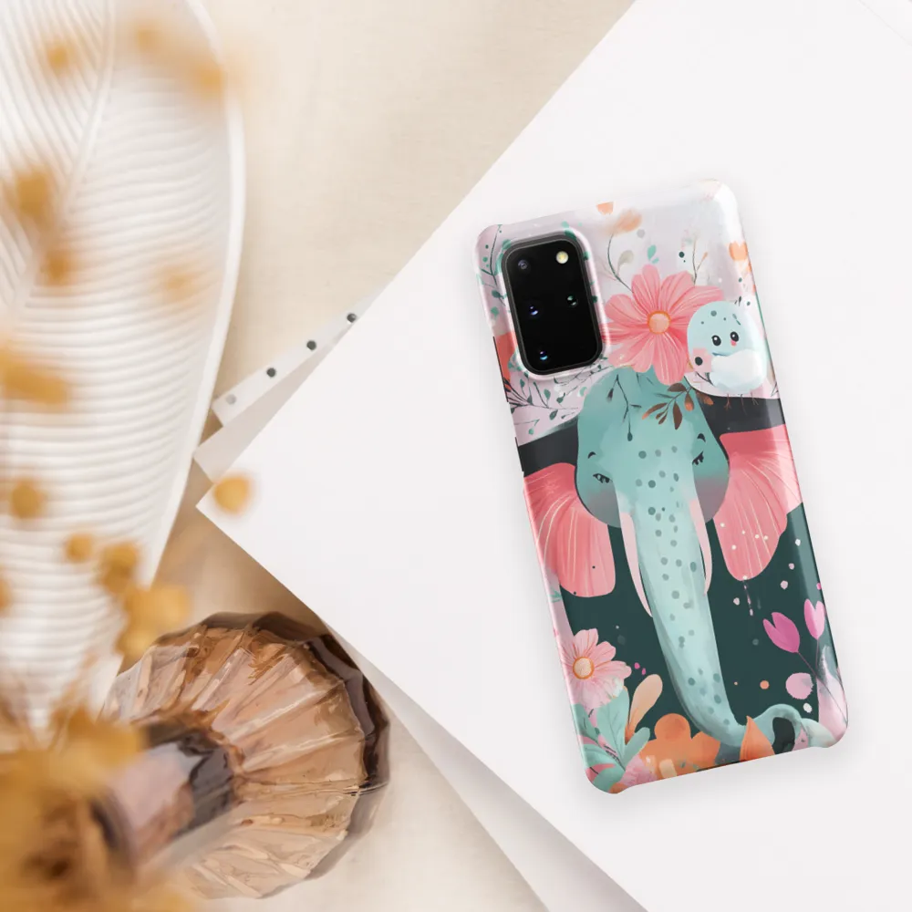 Whimsical Elephant in Bloom
