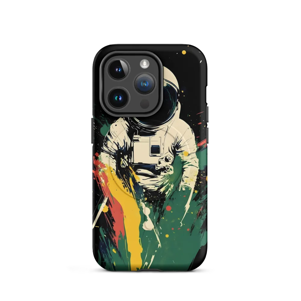 Cosmic Splash: The Astronaut's Journey