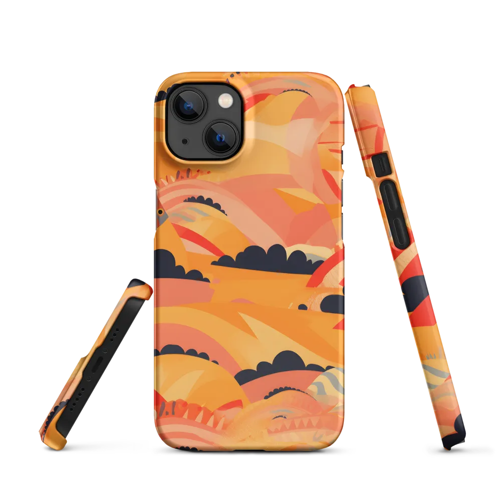 Whispers of the Abstract Horizon | Phone Case |  13 | Snap Case | Matte