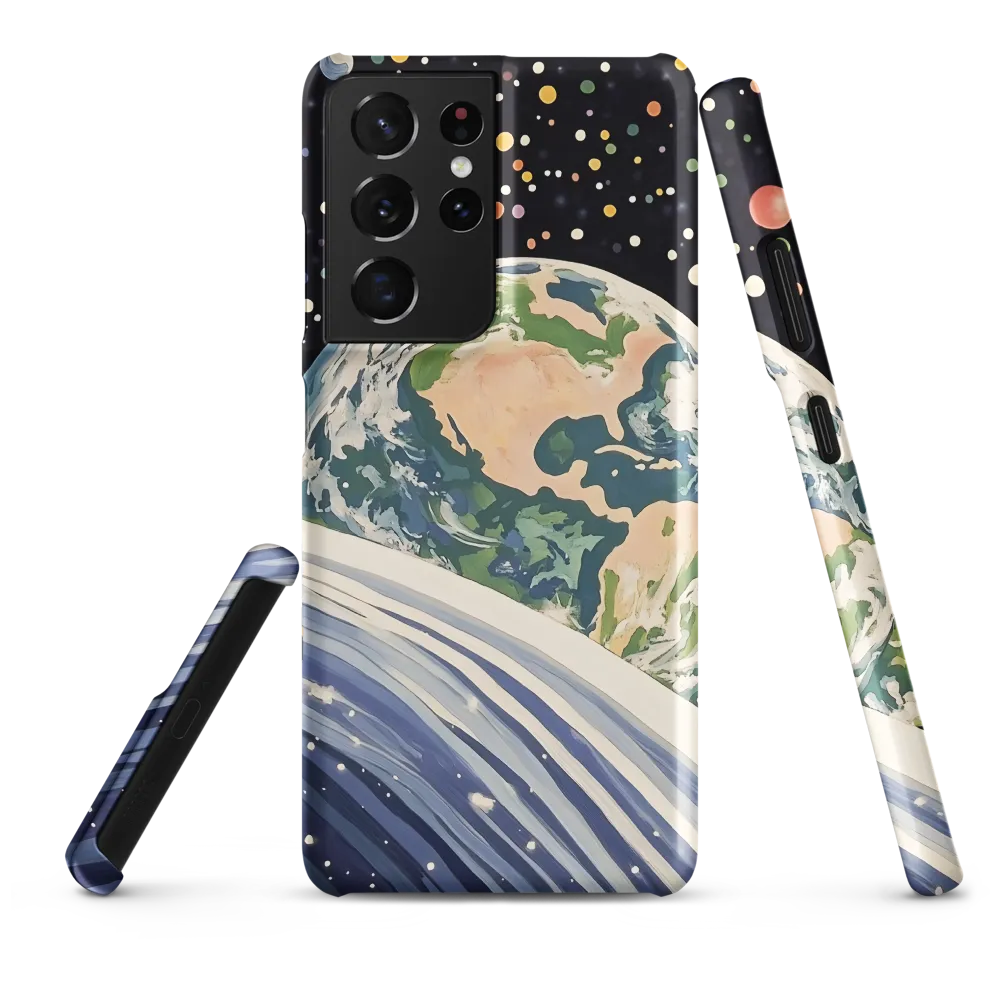 Celestial View: A Surreal Journey Through Space