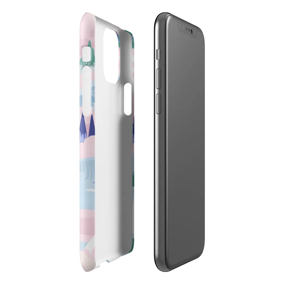 Whimsical Reflections: A Journey Through Landscapes | Phone Case |  11 Pro | Snap Case | Glossy
