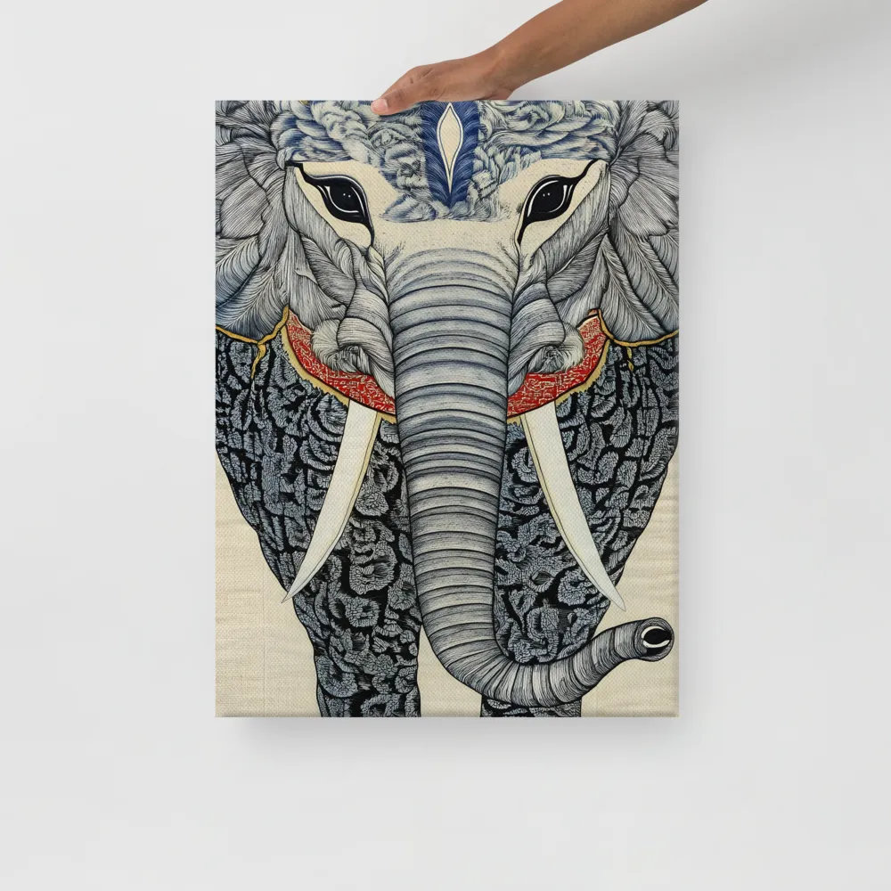 Majesty of the Elephant | Canvas | 18″×24″