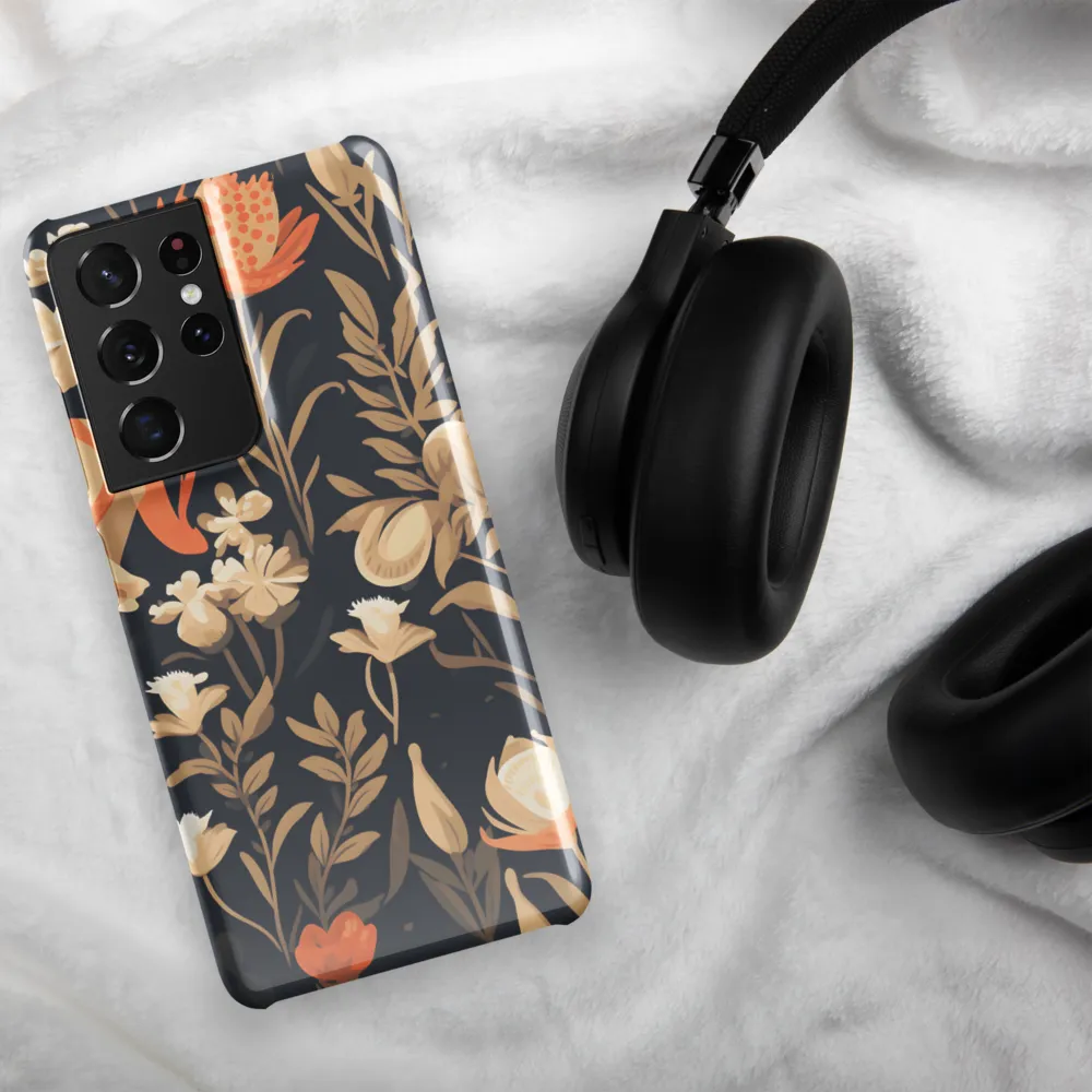 Floral Harmony: A Dance in the Dark