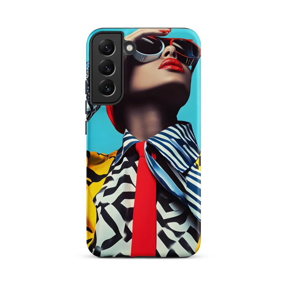 Chic Confidence in Bold Patterns