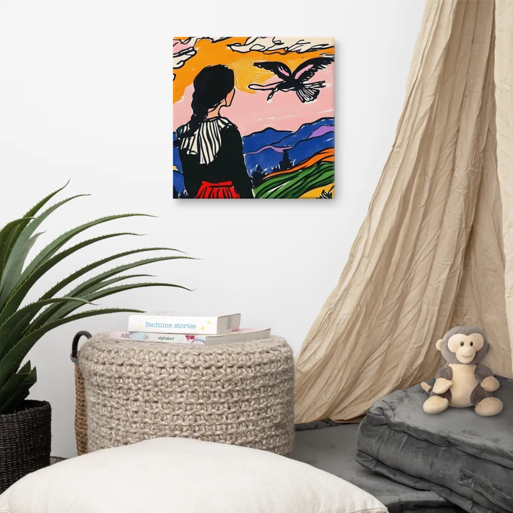 A Journey into Freedom | Canvas | 16″×16″