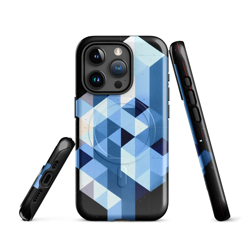 Blueprint of Depth | Phone Case |  15 Pro | MagSafe® Tough Case | Glossy