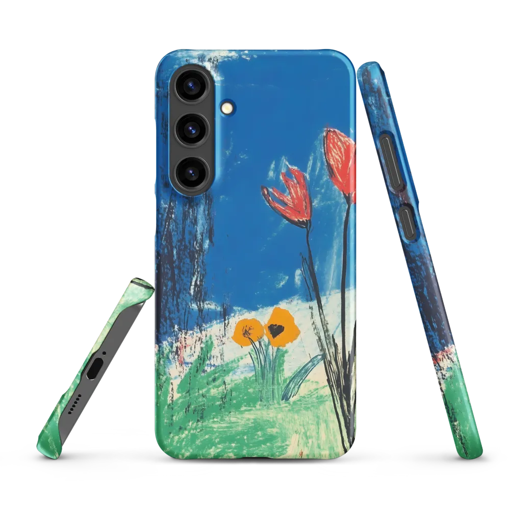 Joyful Blossoms in Blue