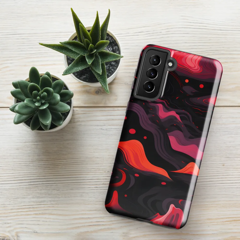 Ebullient Landscapes | Phone Case |  S21 Plus | Tough Case | Glossy