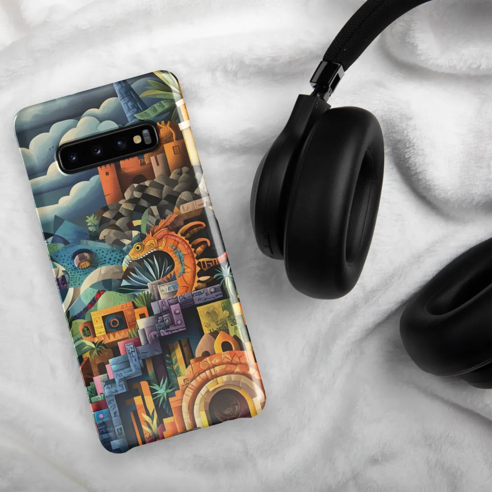 Embrace of the Mythical Landscape | Phone Case |  S10 Plus | Snap Case | Glossy