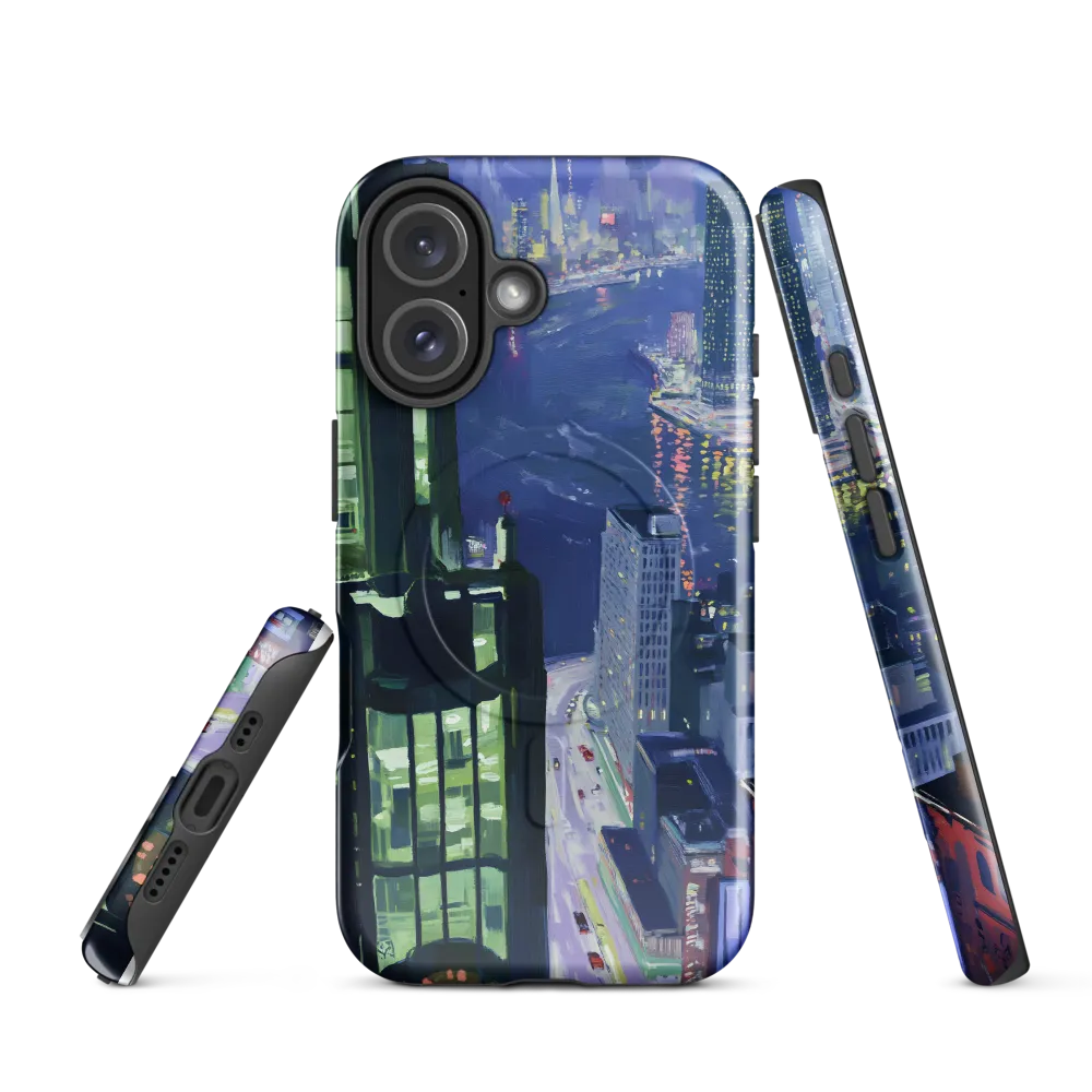 Urban Night Symphony | Phone Case |  16 | MagSafe® Tough Case | Glossy