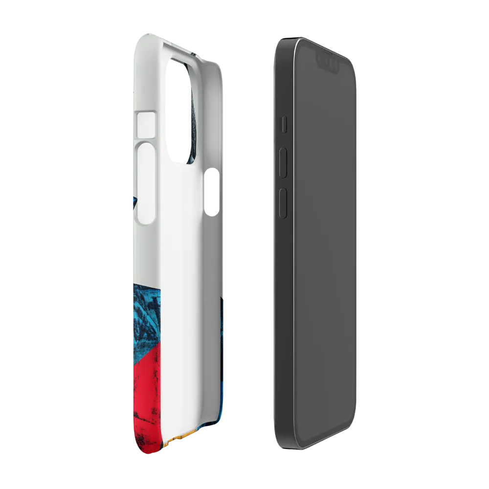 Fragmented Confidence: A Surreal Fashion Portrait | Phone Case |  13 Pro | Snap Case | Matte