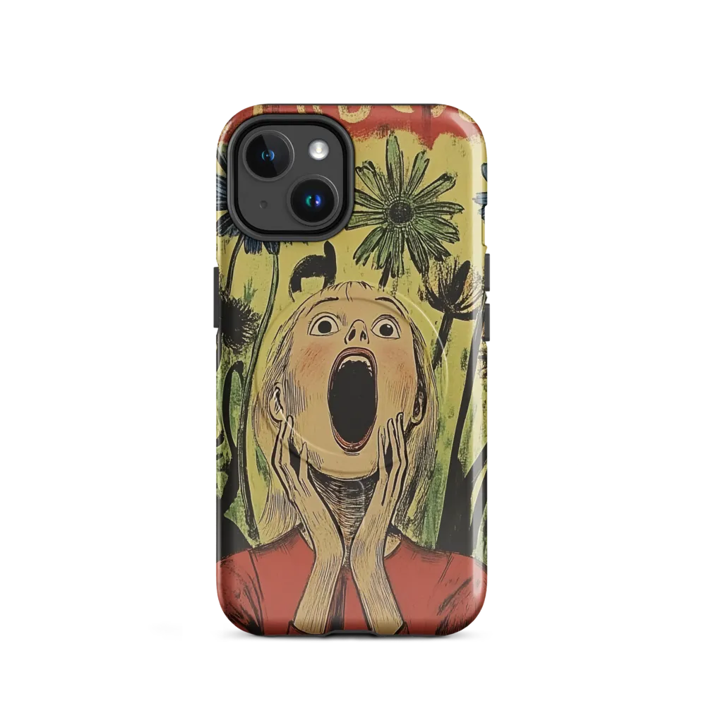 The Echo of Panic | Phone Case |  14 | MagSafe® Tough Case | Glossy