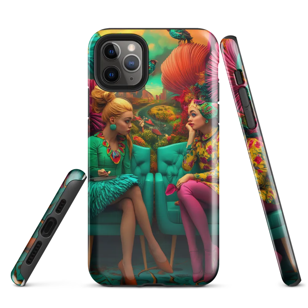 Whimsical Conversations | Phone Case |  11 Pro Max | Tough Case | Glossy