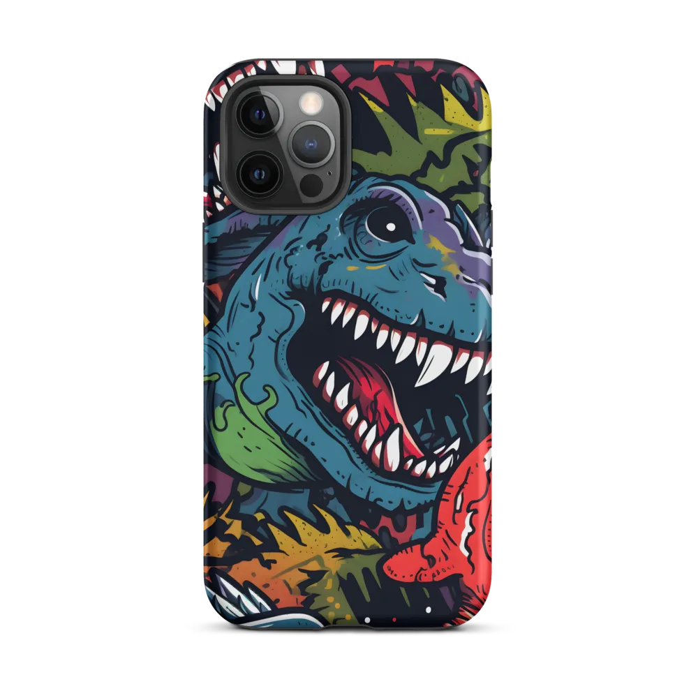 Dino Mania: A Colorful Frenzy