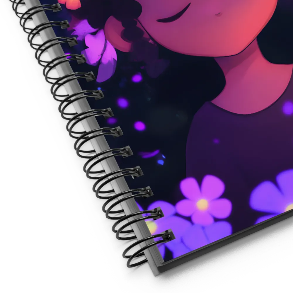 Serene Blossoms | Spiral Notebook