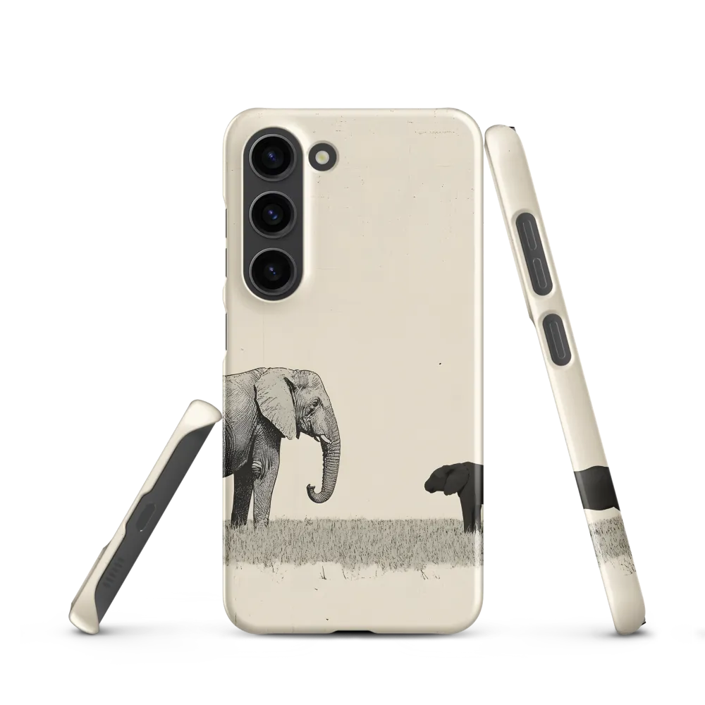 Contrasting Companions | Phone Case |  S23 | Snap Case | Matte