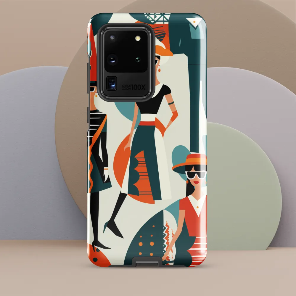 Chic Figures in Pop Art