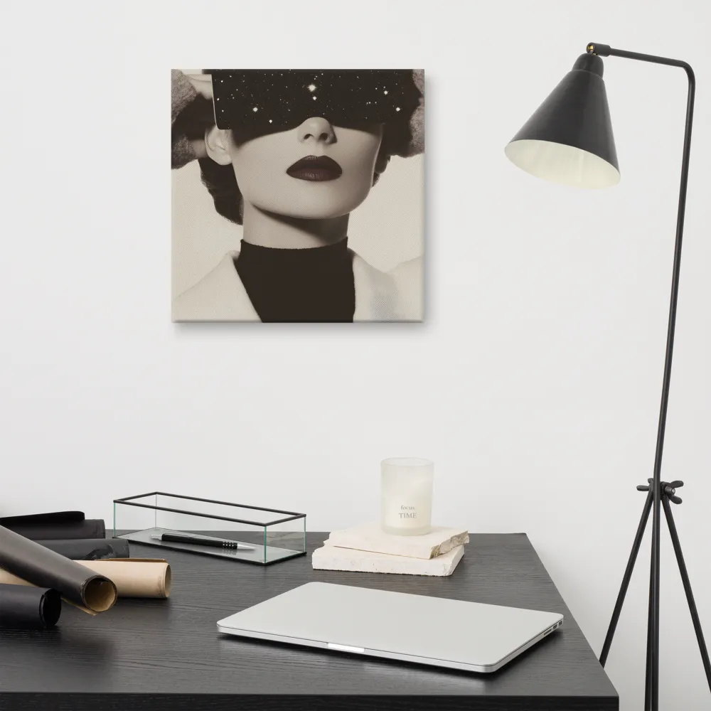 Celestial Elegance | Canvas | 16″×16″