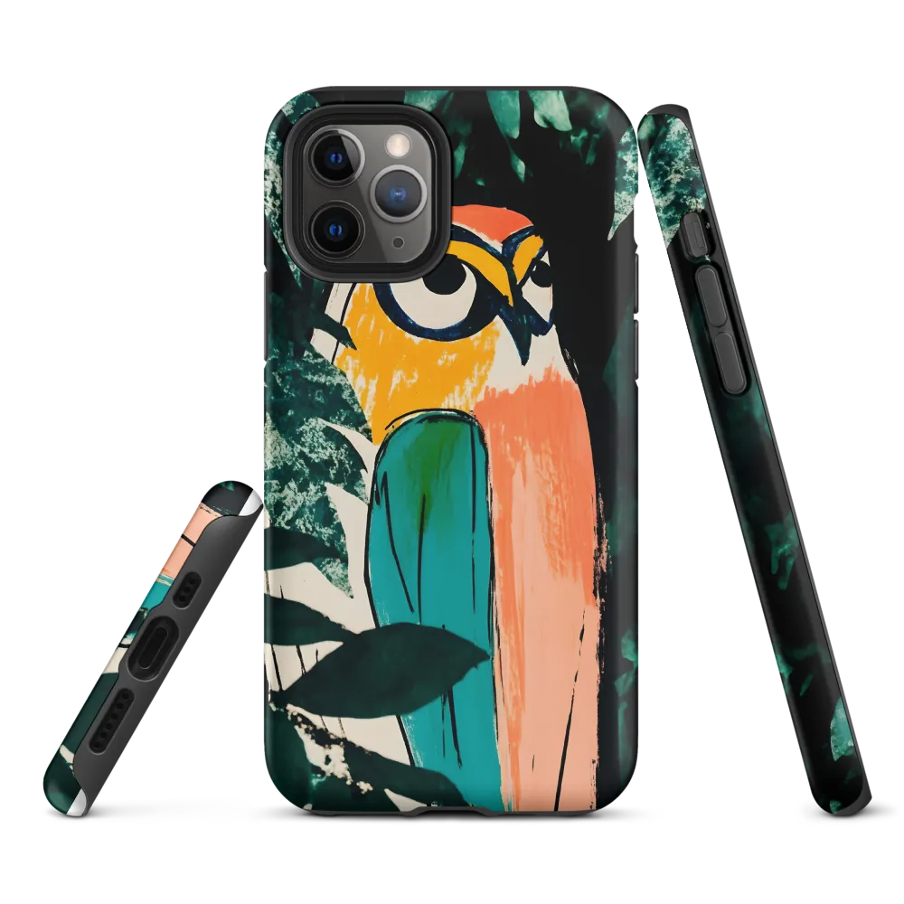 Camouflaged Majesty: The Abstract Owl